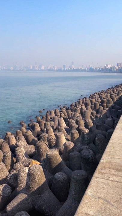 Marine Drive Tetrapods, Mumbai